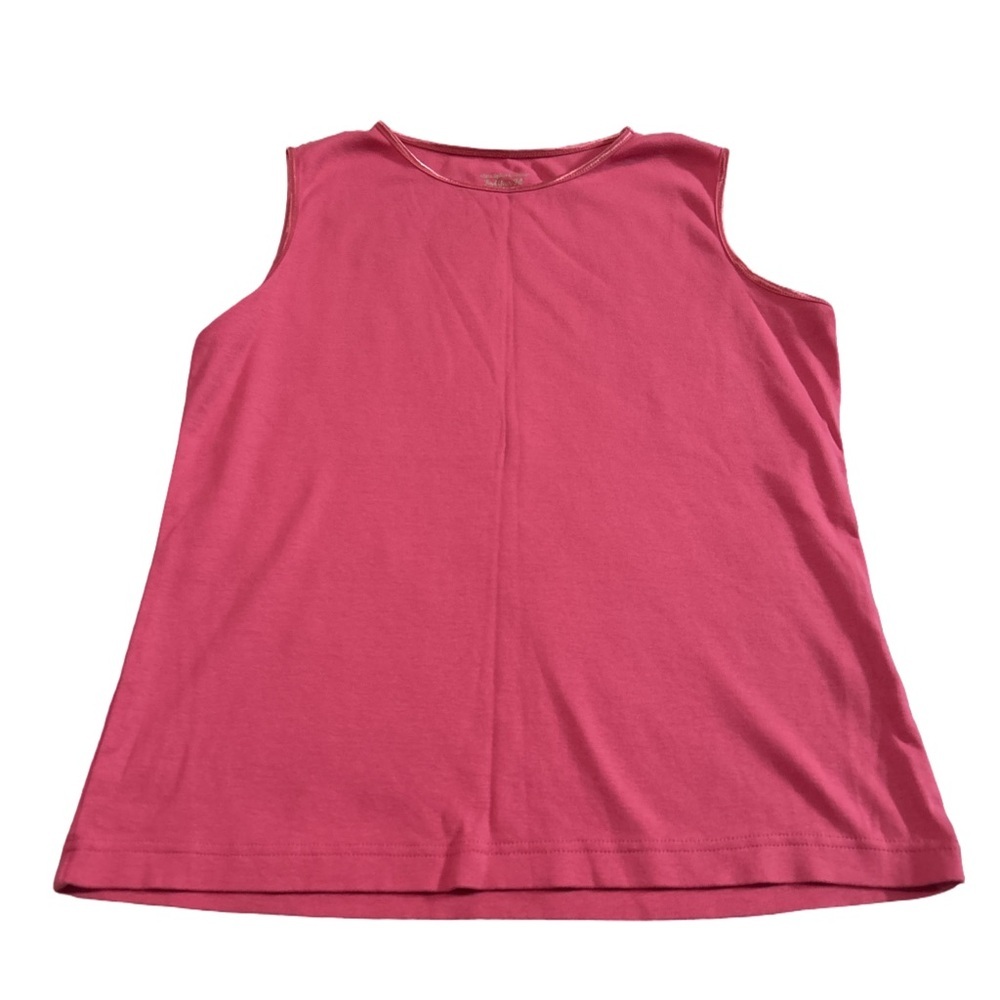 Women's Christopher & Banks Fuchsia Tank Top Size Medium